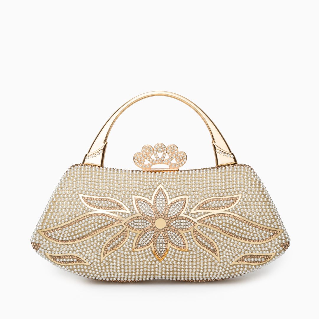 Golden Blossom Handbag – FIORENE