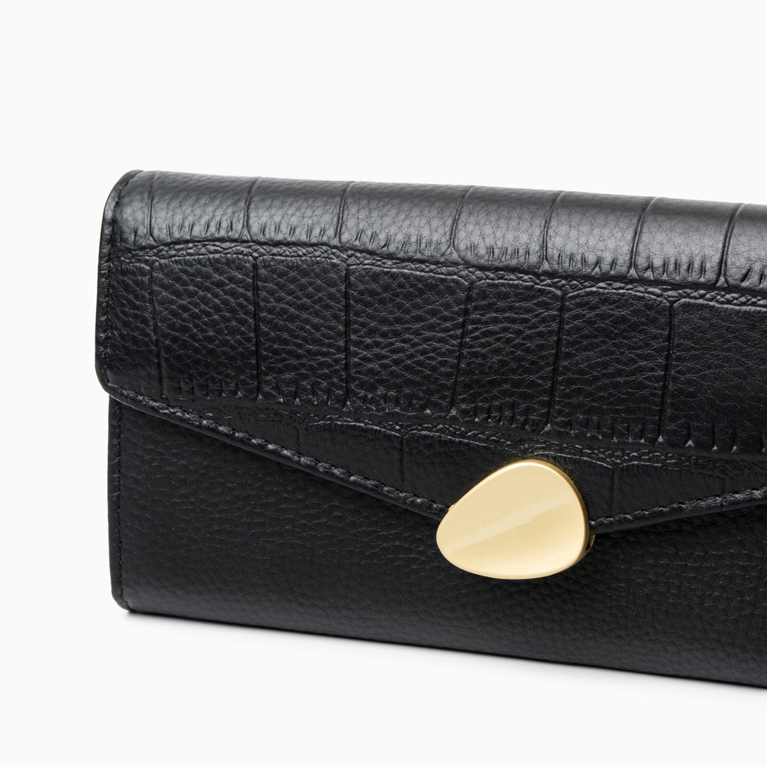 Croc-Effect Clutch - FIORENE