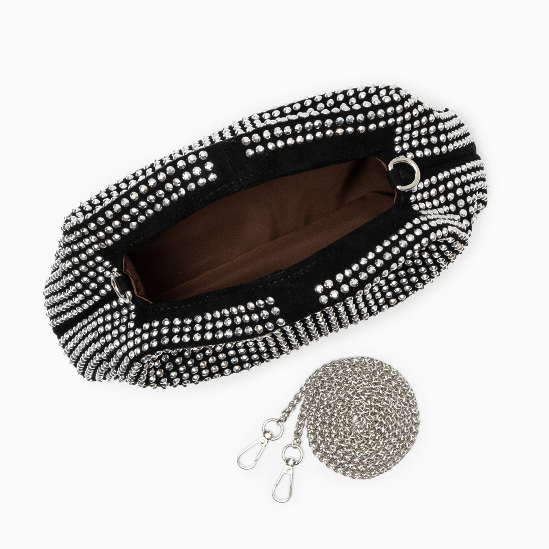 Radiant Crystal Hand Bag - FIORENE