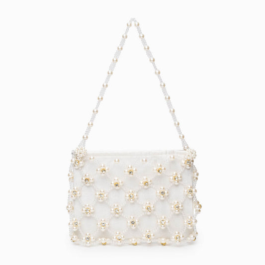 Pearl Blossom Shoulder Bag - FIORENE