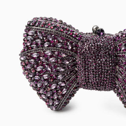 Diamond Bloom Bow Clutch – FIORENE