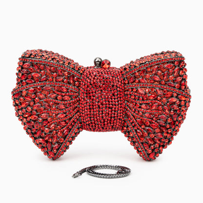 Diamond Bloom Bow Clutch – FIORENE