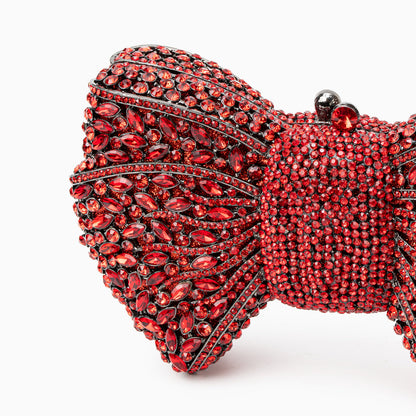 Diamond Bloom Bow Clutch – FIORENE