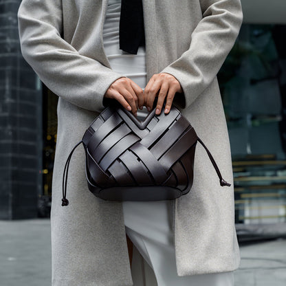 Mocha Weave Handbag – FIORENE