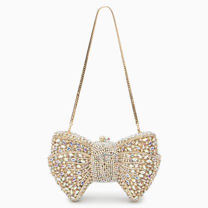 Fiorette Crystal Bow Clutch – FIORENE