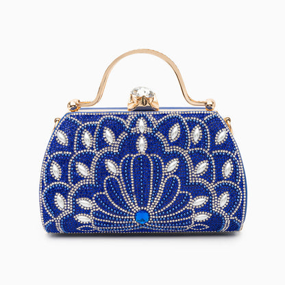 Deco Petal Crystal Clutch – FIORENE