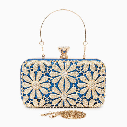 Golden Daisy Spark Clutch – FIORENE