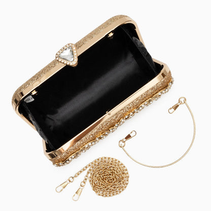 Golden Daisy Spark Clutch – FIORENE