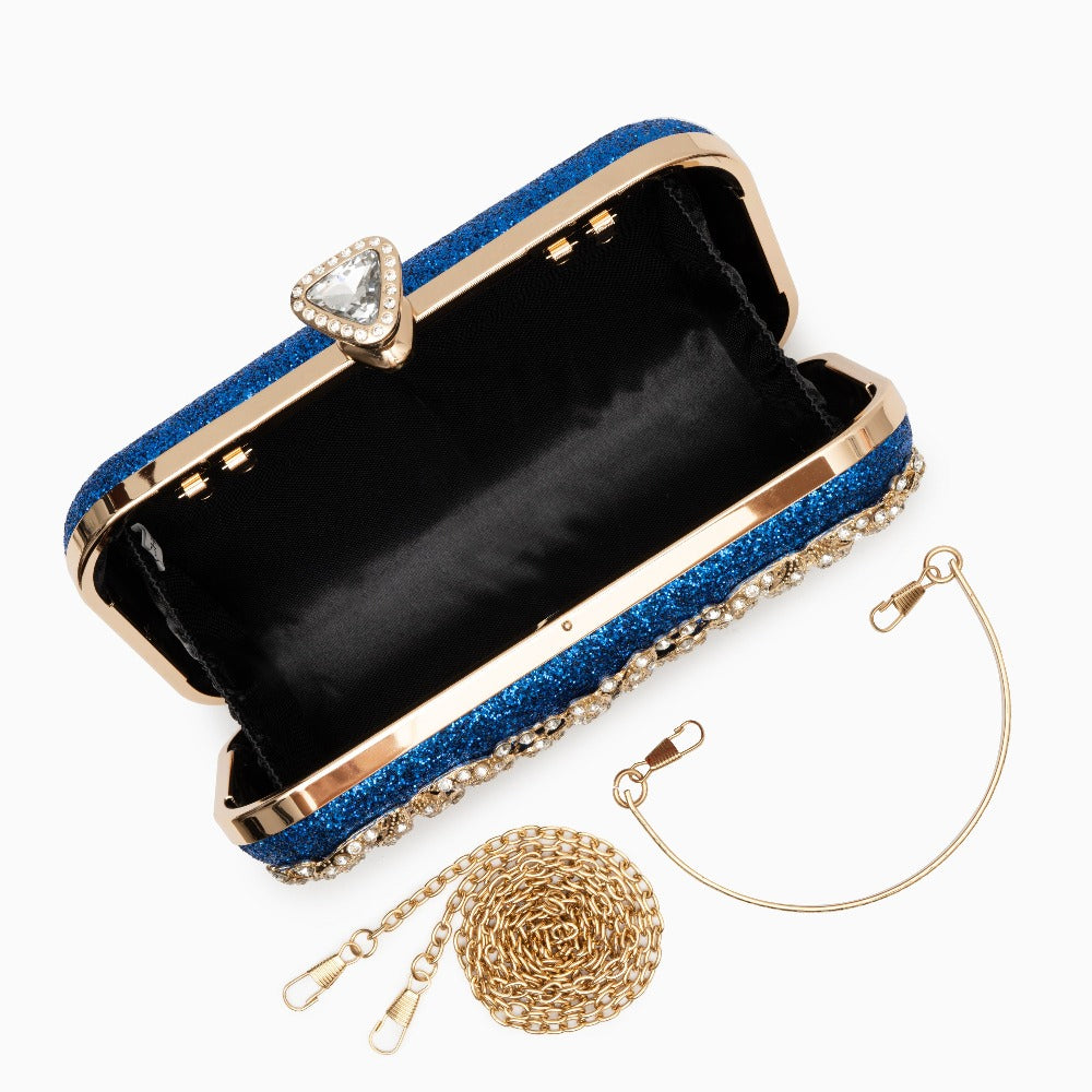 Golden Daisy Spark Clutch – FIORENE