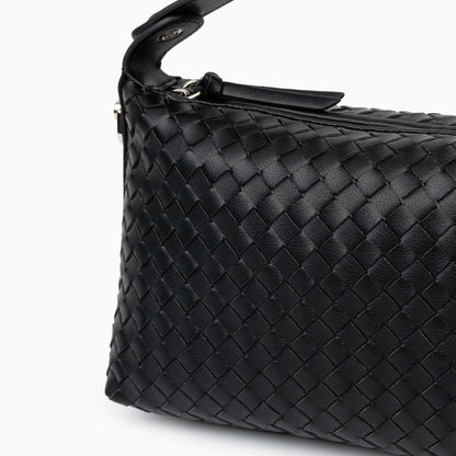 Midnight Woven Handbag – FIORENE