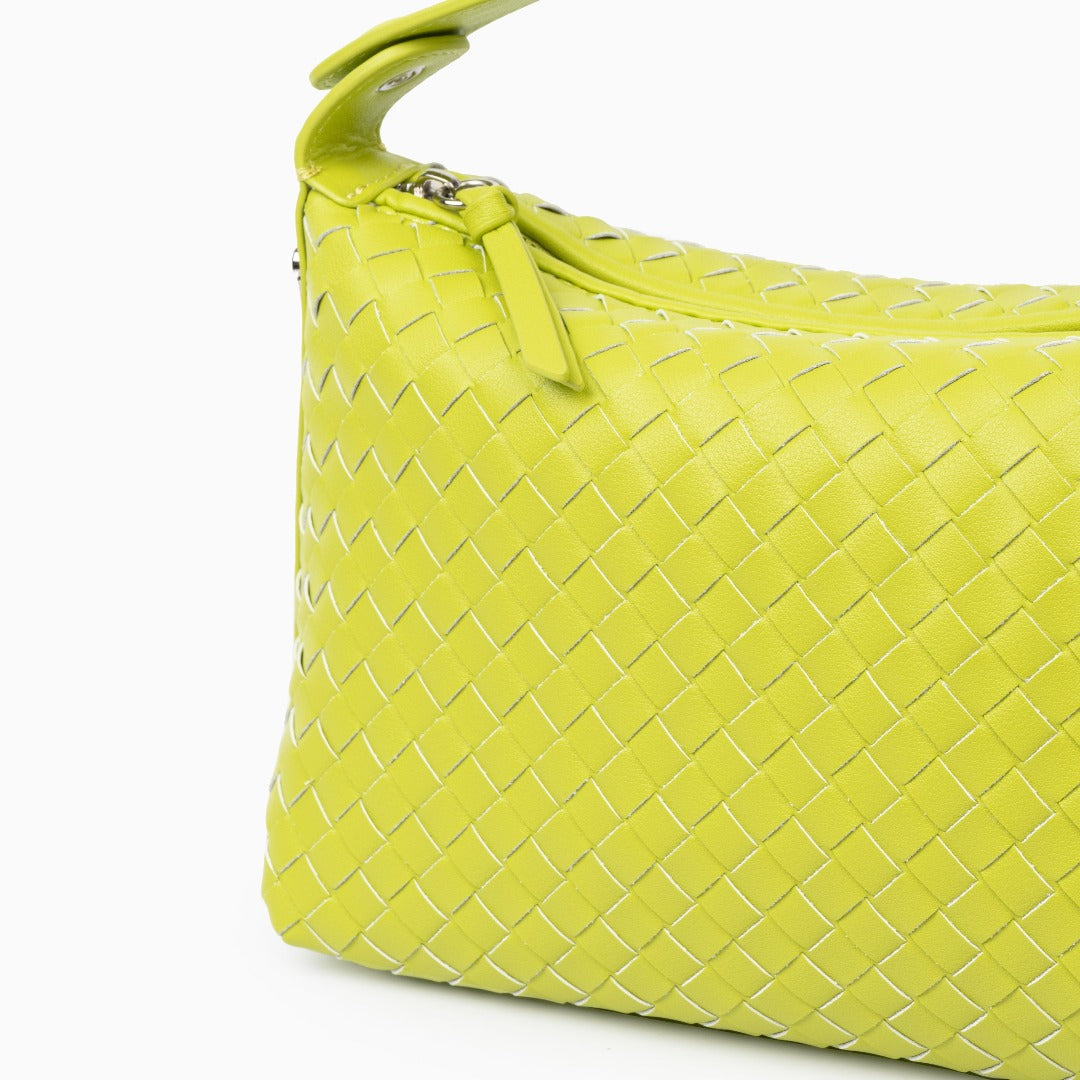 Toffee Woven Handbag – FIORENE