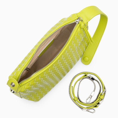 Toffee Woven Handbag – FIORENE