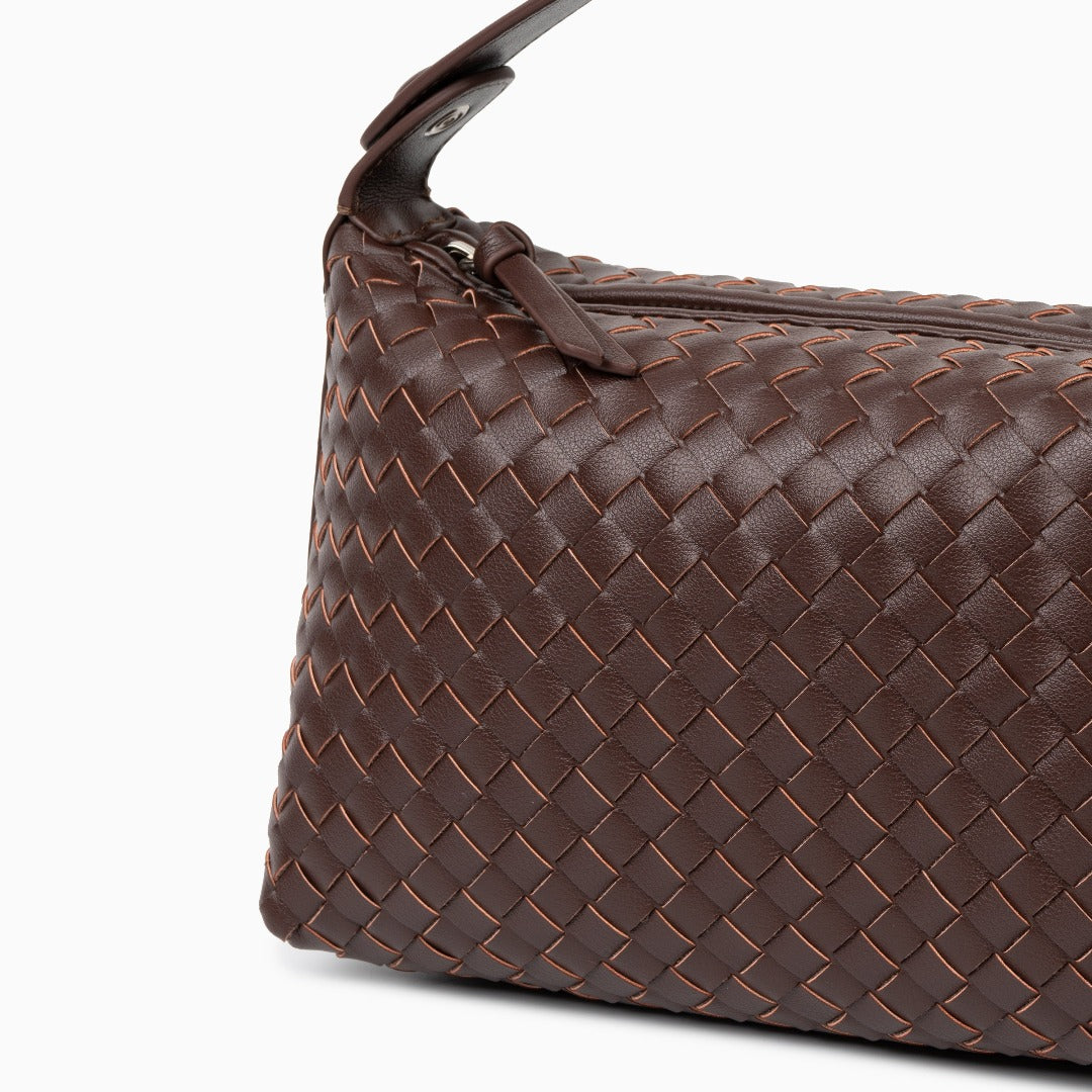 Midnight Woven Handbag – FIORENE