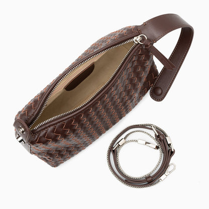 Midnight Woven Handbag – FIORENE