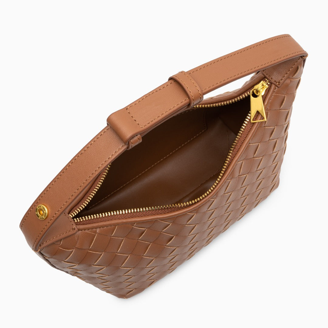 Espresso Arc Handbag – FIORENE