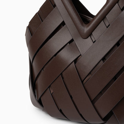 Mocha Weave Handbag – FIORENE