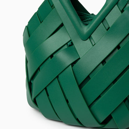 Emerald Weave Handbag – FIORENE