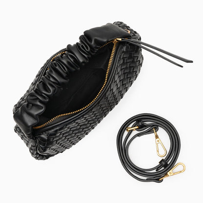 Onyx Woven Handbag – FIORENE