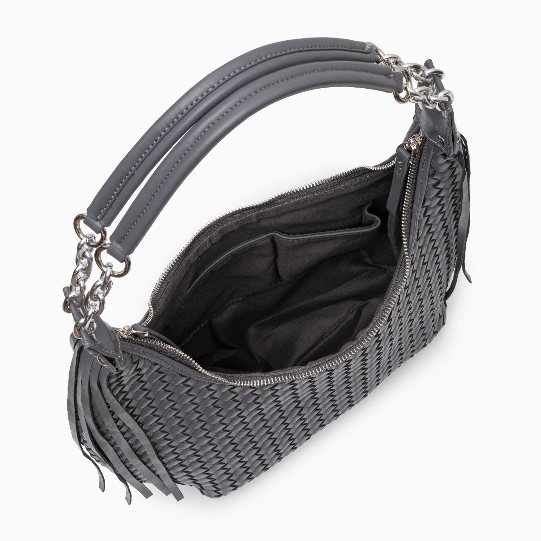 Chestnut Fringe Shoulder Bag – FIORENE