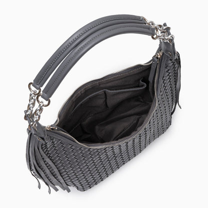 Chestnut Fringe Shoulder Bag – FIORENE