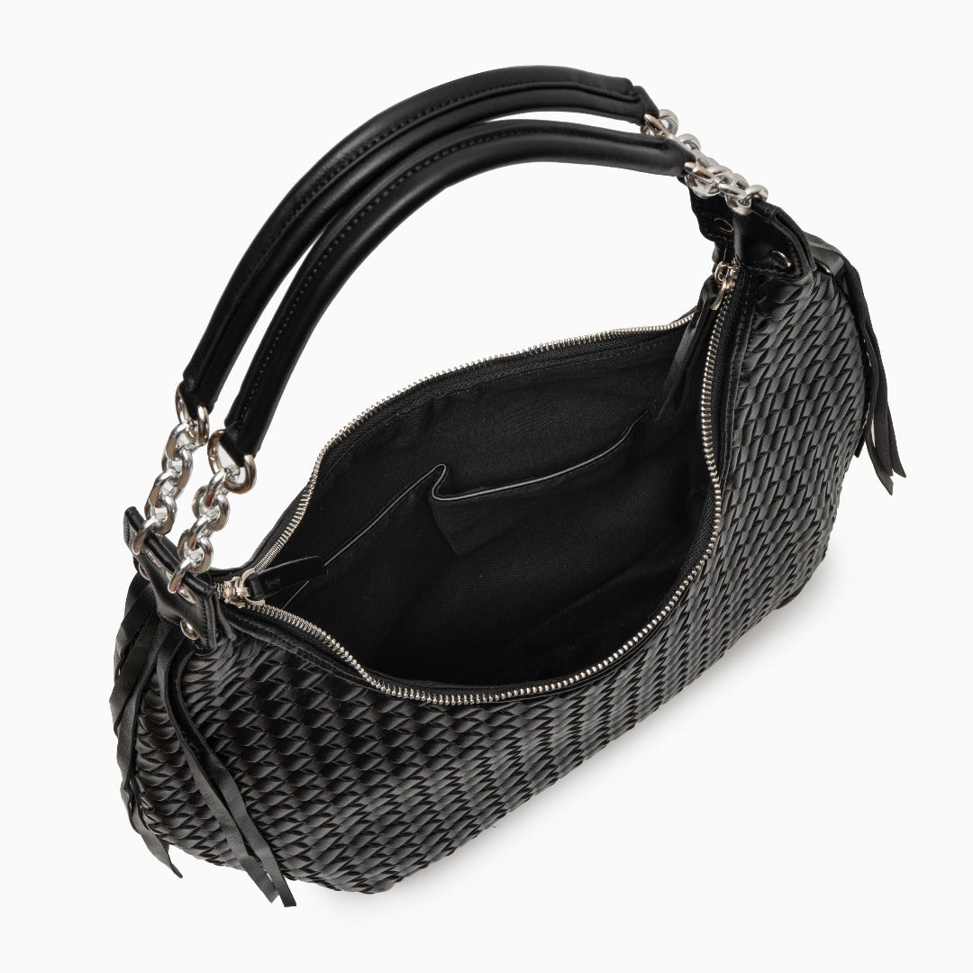 Chestnut Fringe Shoulder Bag – FIORENE