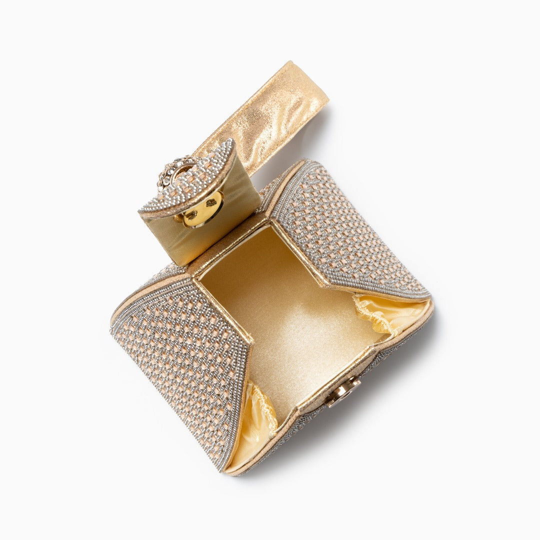 Crystal Pyramid Handbag - FIORENE