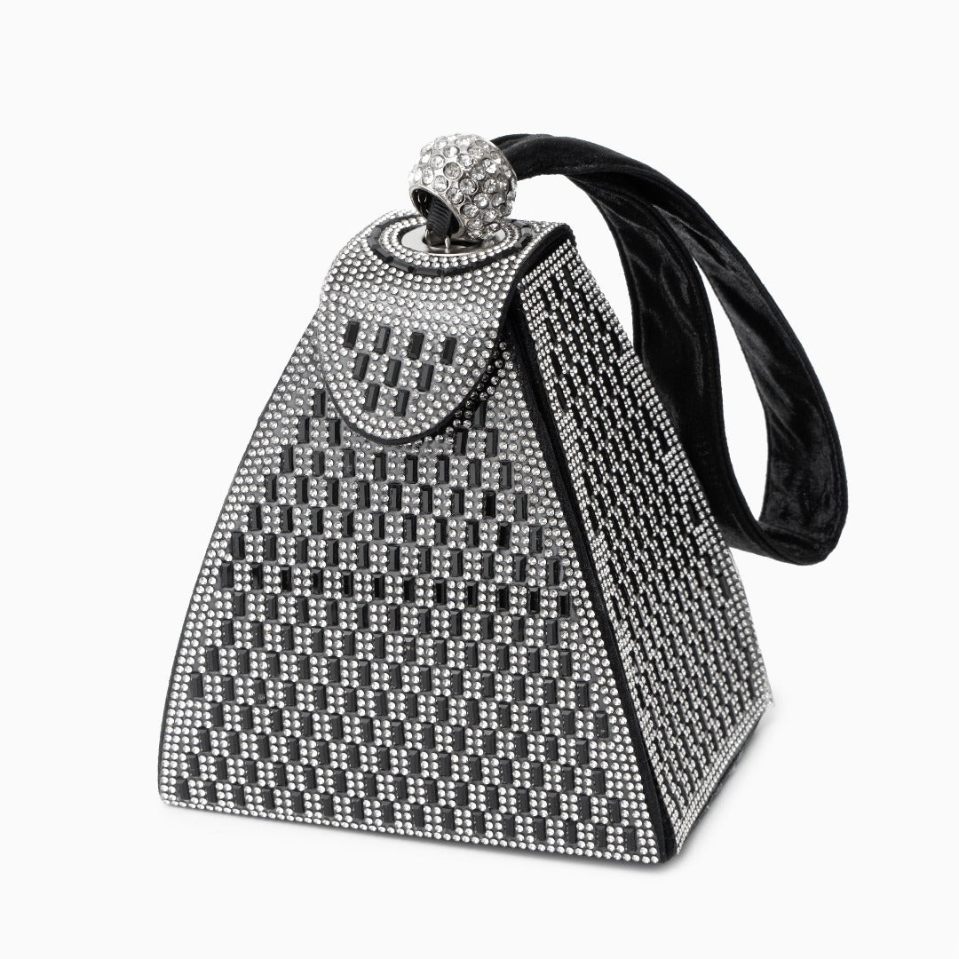 Silver Temple Handbag – FIORENE
