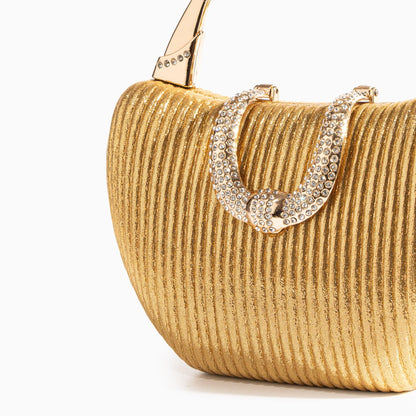 Golden Radiance Luxe Handbag - FIORENE