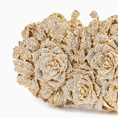 Aurielle Golden Rose Clutch – FIORENE