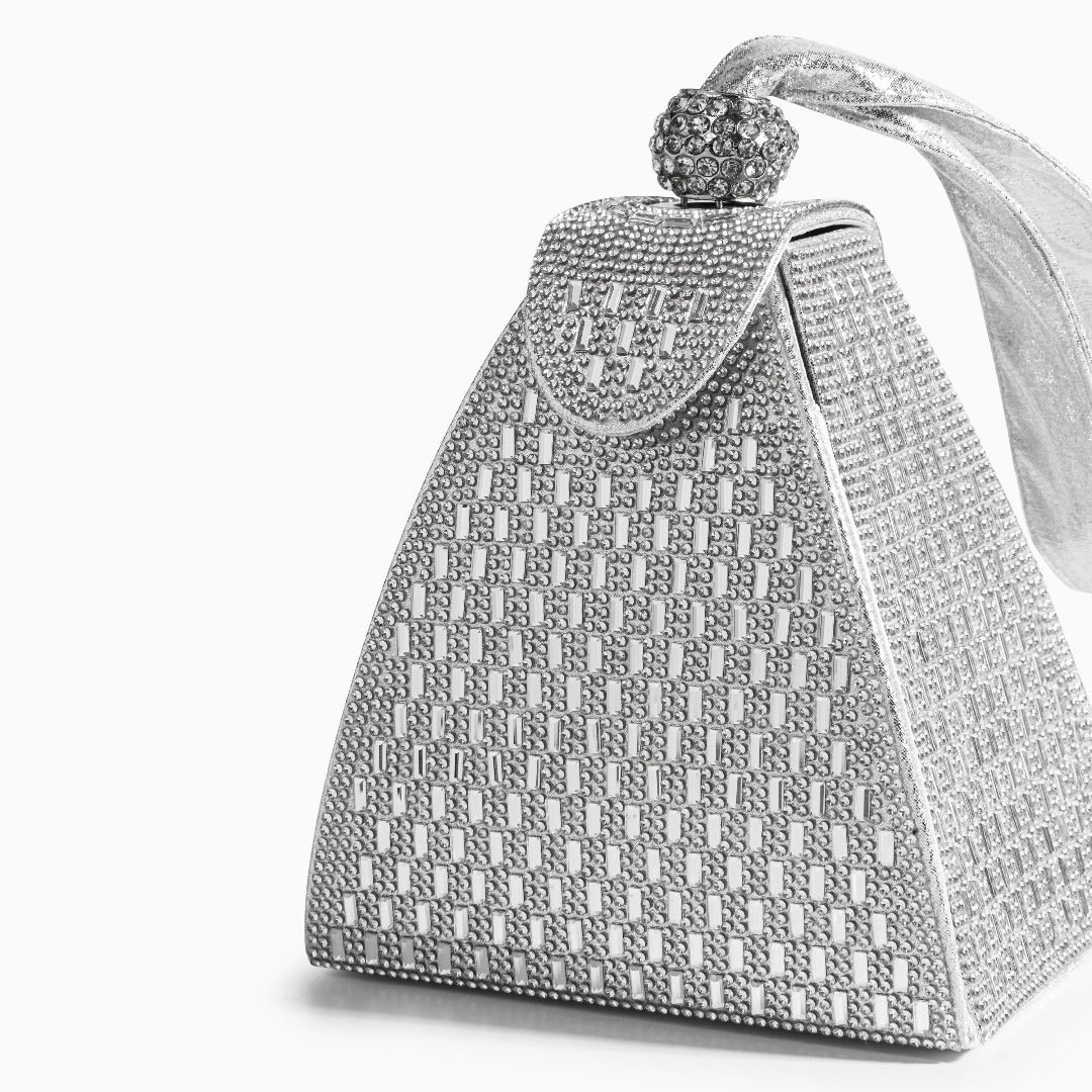 Crystal Pyramid Handbag - FIORENE