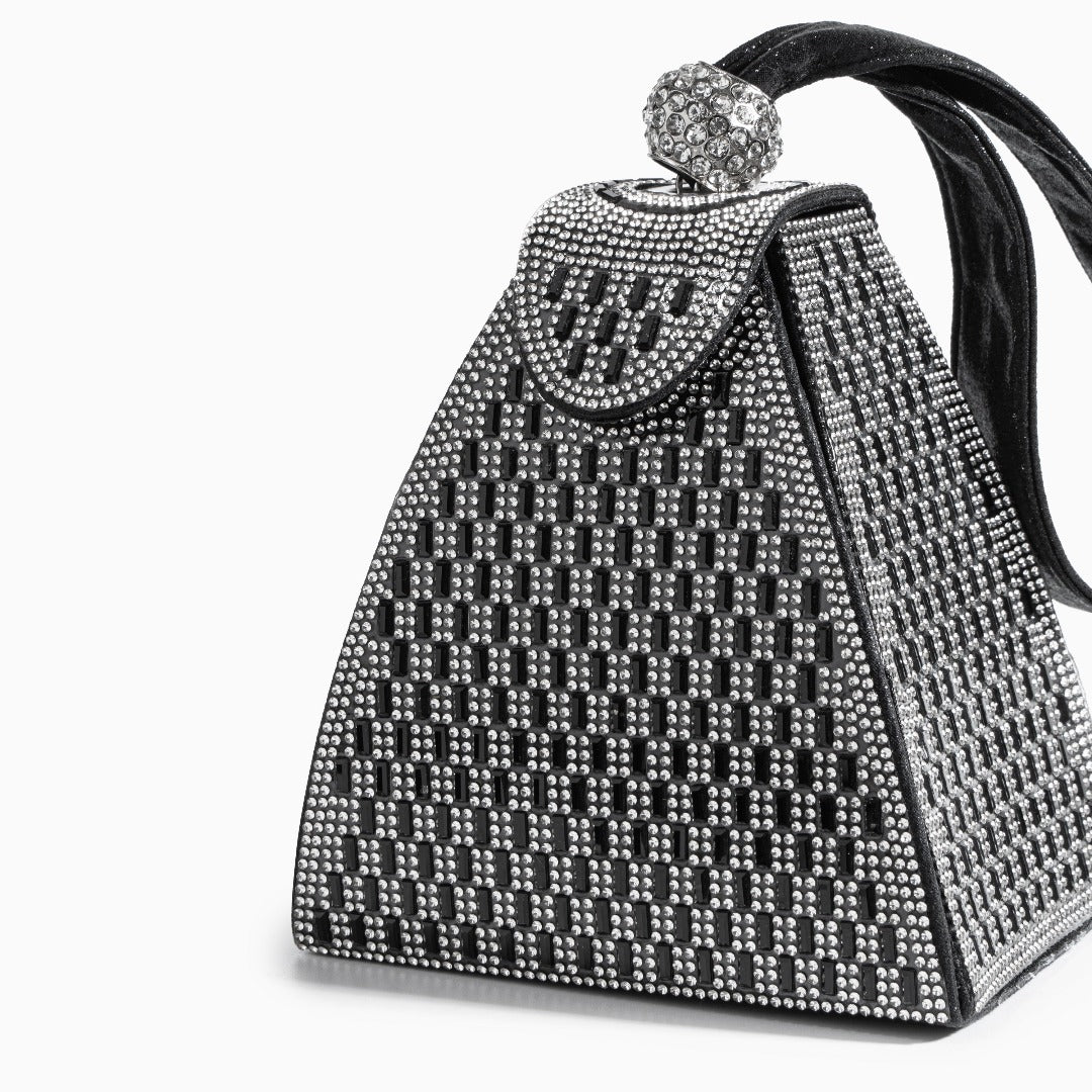 Crystal Pyramid Handbag - FIORENE