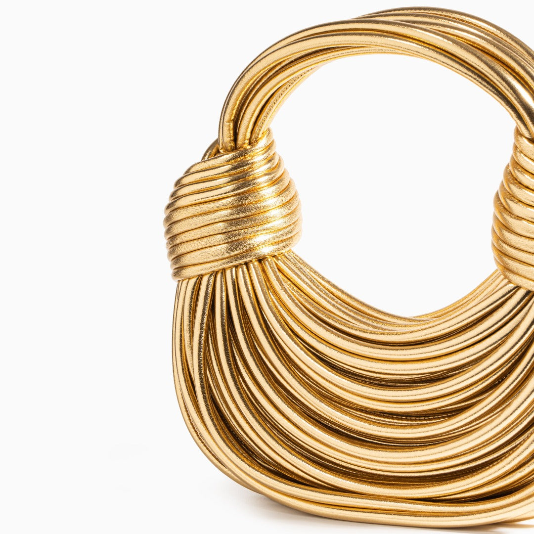 Golden Knot Symphony Handbag – FIORENE