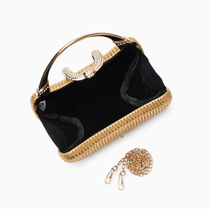 Golden Radiance Luxe Handbag - FIORENE