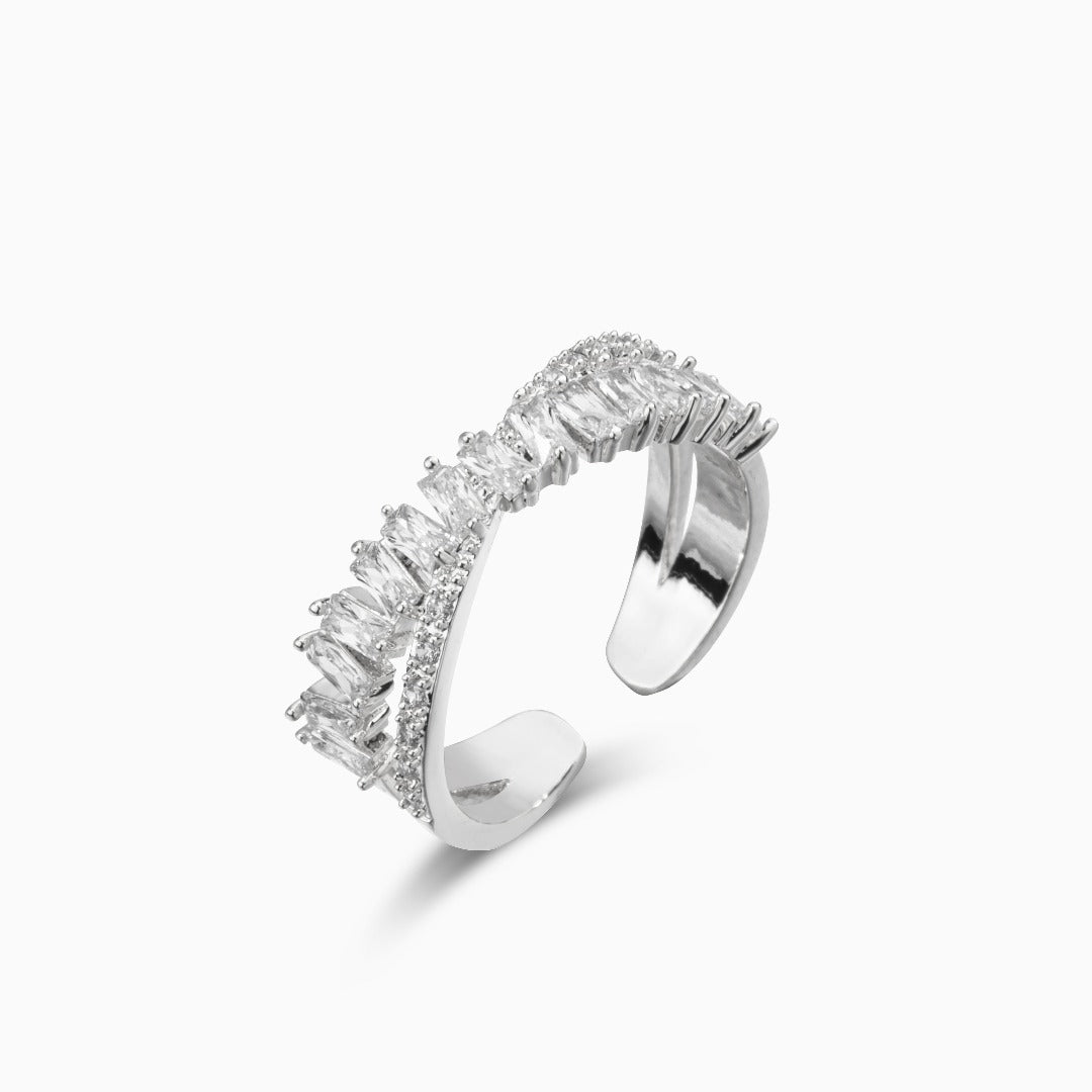 Celeste Baguette Cuff & Ring Set – FIORENE