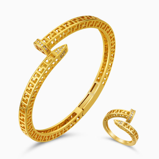 Aurelia Maze Cuff Set – FIORENE