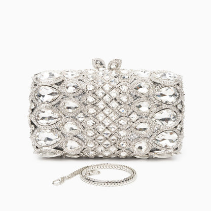 Diamond Frost Luxe Clutch – FIORENE