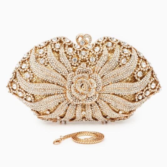 Golden Bloom Radiance Clutch – FIORENE
