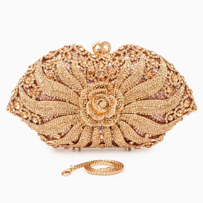 Golden Bloom Radiance Clutch – FIORENE