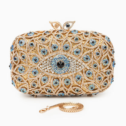 Celestial Gaze Crystal Clutch – FIORENE