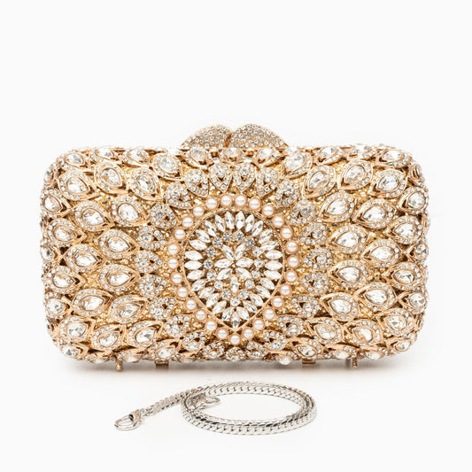 Crownlight Petal Aura Clutch – FIORENE