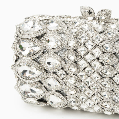 Diamond Frost Luxe Clutch – FIORENE
