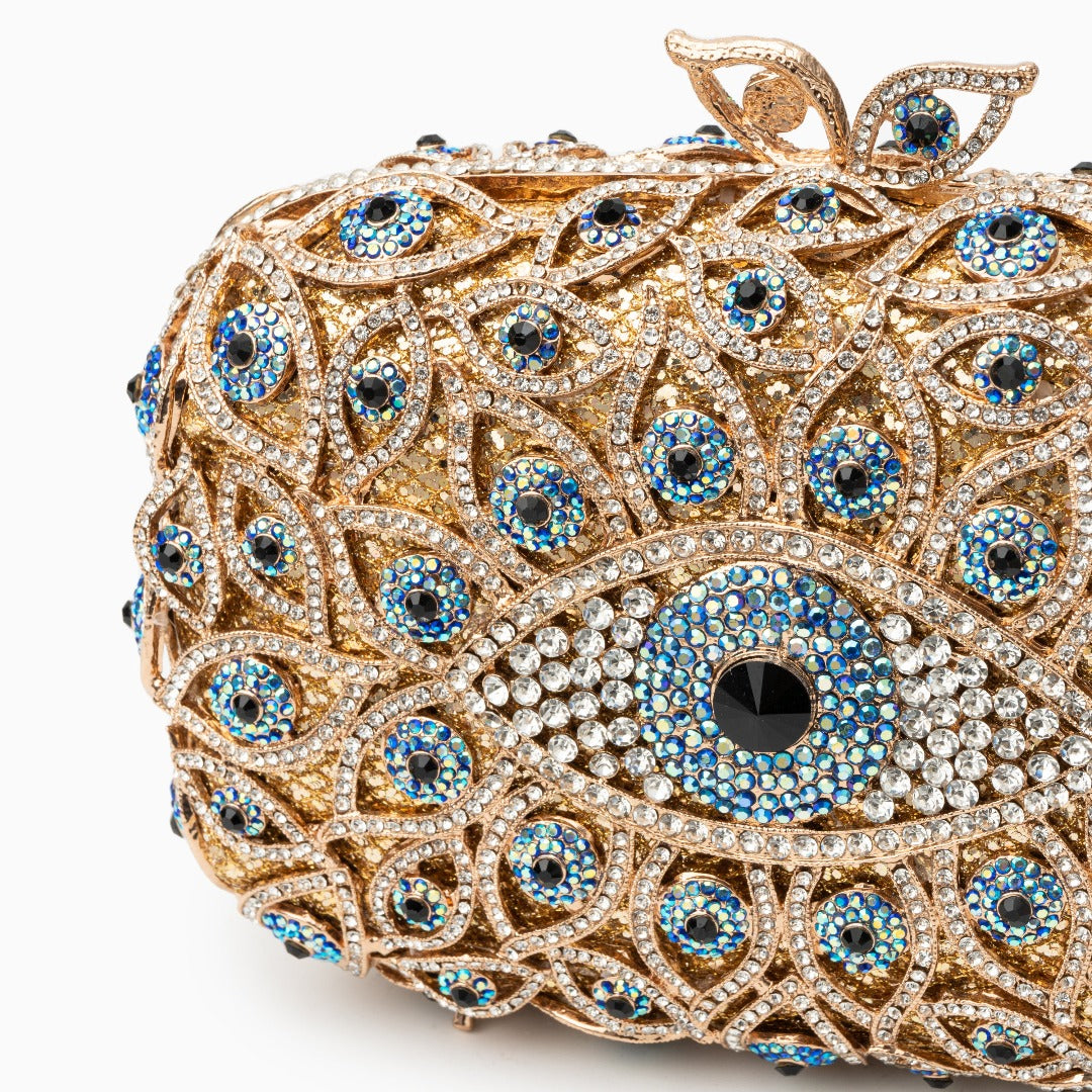 Celestial Gaze Crystal Clutch – FIORENE