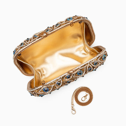 Celestial Gaze Crystal Clutch – FIORENE