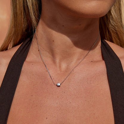 Arctic Starlet Flat Necklace – FIORENE
