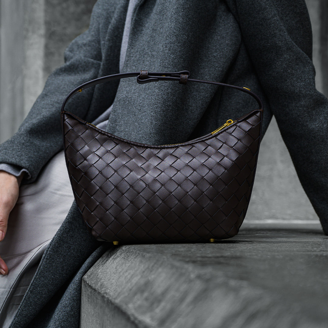 Espresso Arc Handbag – FIORENE