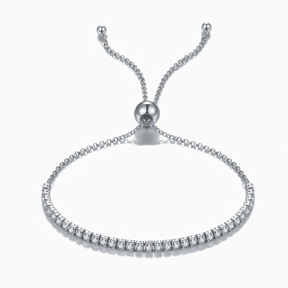Clarisse Adjustable Tennis Bracelet – FIORENE