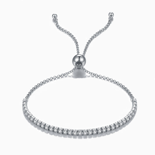 Clarisse Adjustable Tennis Bracelet – FIORENE