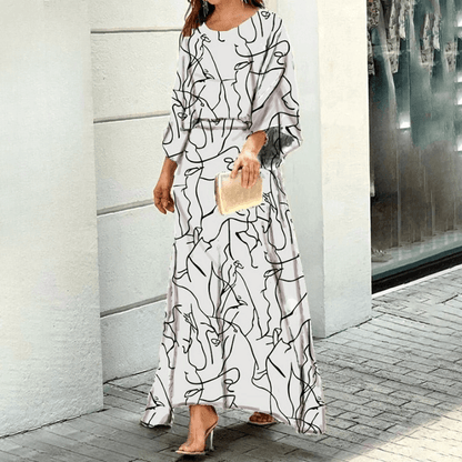 Boho Breeze Printed Lounge Set