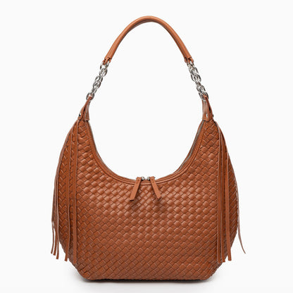 Chestnut Fringe Shoulder Bag – FIORENE