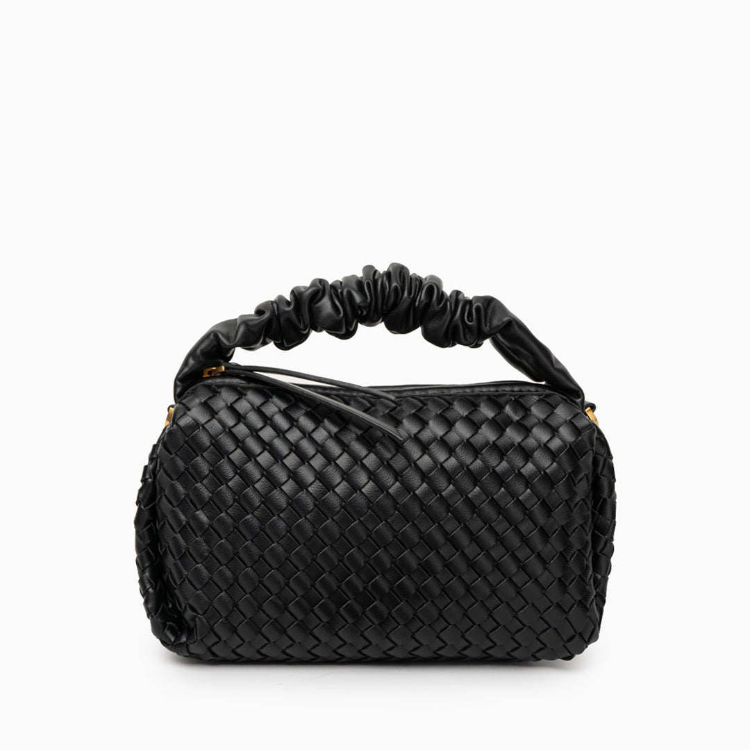 Onyx Woven Handbag – FIORENE